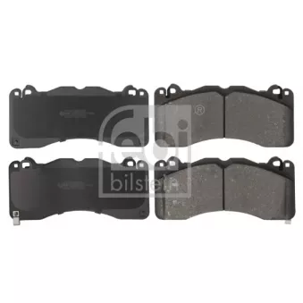 Jeu de 4 plaquettes de frein avant FEBI BILSTEIN