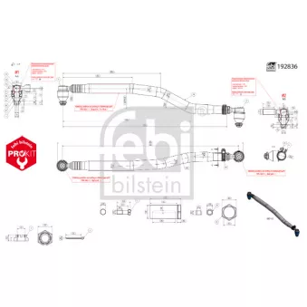 Barre de direction FEBI BILSTEIN