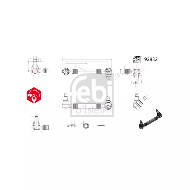 Stabilisateur, chassis FEBI BILSTEIN 192832