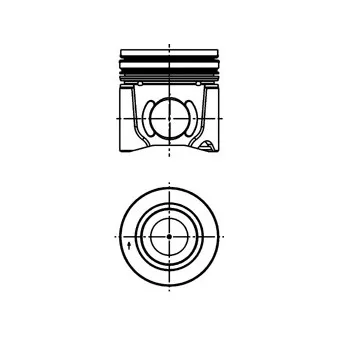 Piston KOLBENSCHMIDT