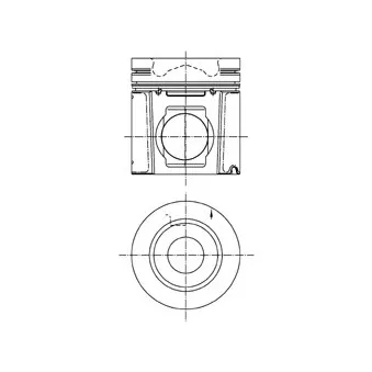 Piston KOLBENSCHMIDT