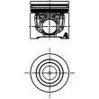 Piston KOLBENSCHMIDT 40510600 - Visuel 1