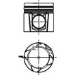 Piston KOLBENSCHMIDT 40733600 - Visuel 1