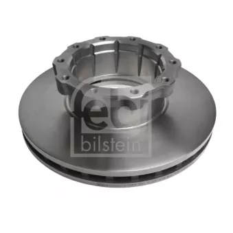 Jeu de 2 disques de frein arrière FEBI BILSTEIN 07388