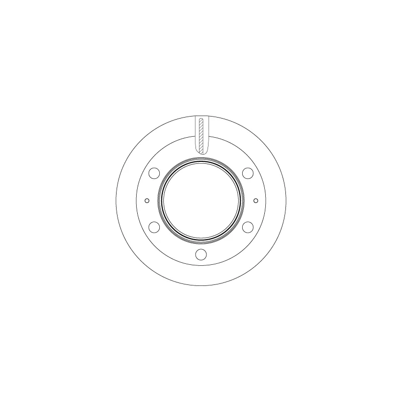 Jeu de 2 disques de frein avant TRW DF6297S