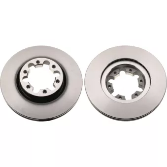 Jeu de 2 disques de frein avant TRW