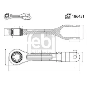 Entretoise/tige, stabilisateur FEBI BILSTEIN