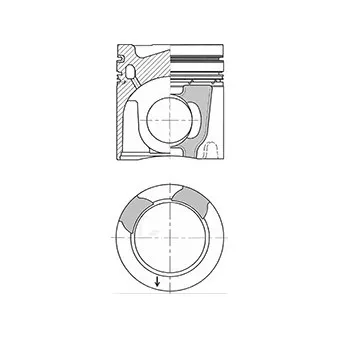 Piston KOLBENSCHMIDT
