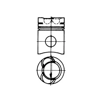 Piston KOLBENSCHMIDT
