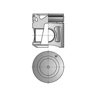 Piston KOLBENSCHMIDT 41478600
