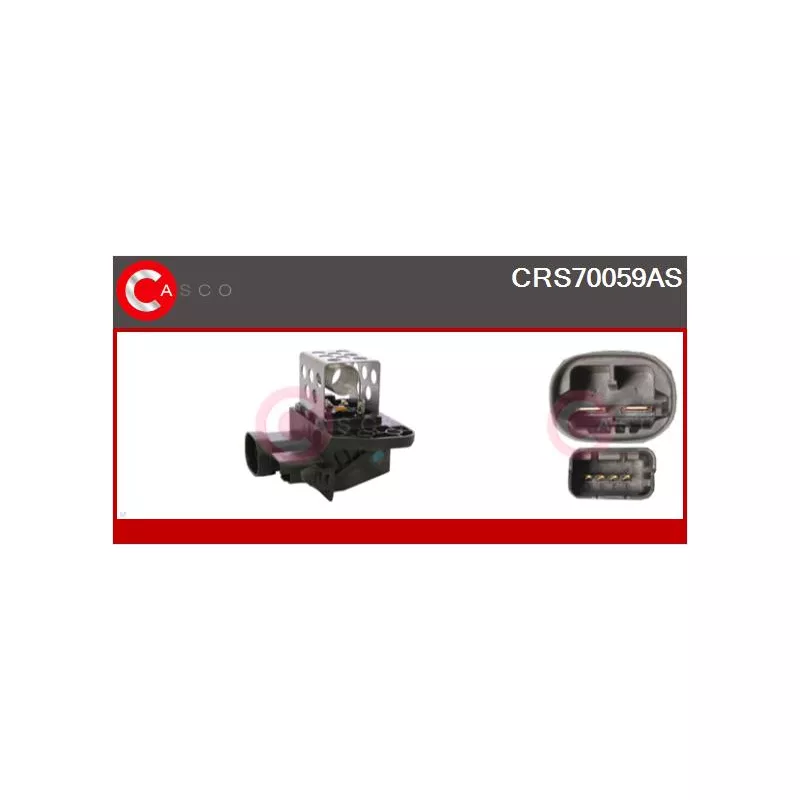 Résistance du ventilateur de radiateur CASCO CRS70059AS