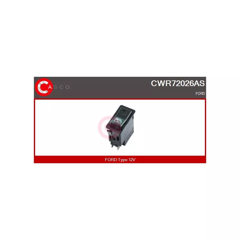 Interrupteur, lève-vitre CASCO CWR72026AS