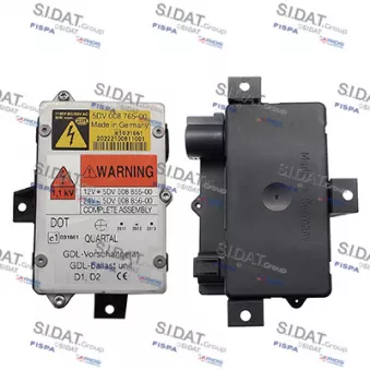 Ballast, lampe à décharge FISPA