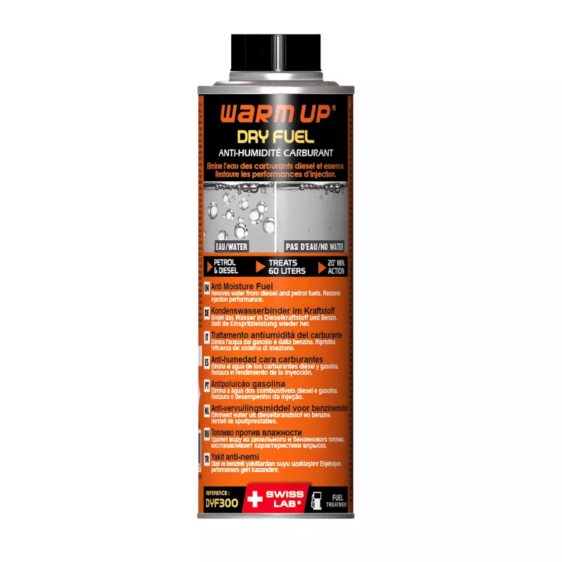 Additif au carburant WARM UP WU-DYF300