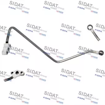 Conduite d'huile, compresseur FISPA