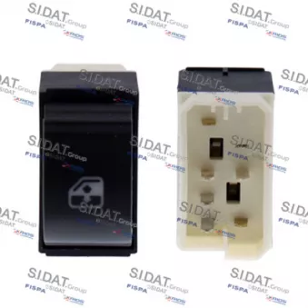 Interrupteur, lève-vitre avant gauche FISPA