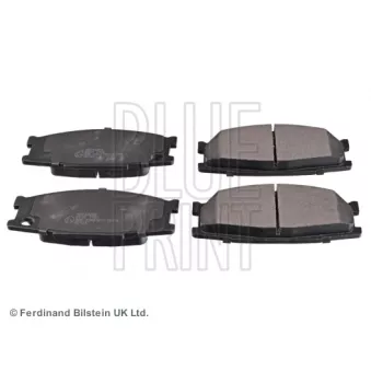 Jeu de 4 plaquettes de frein avant BLUE PRINT