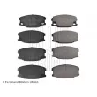 Jeu de 4 plaquettes de frein avant BLUE PRINT ADC44262 - Visuel 1