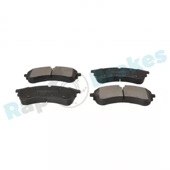 Jeu de 4 plaquettes de frein avant RAP BRAKES R-P1561
