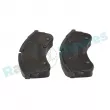 Jeu de 4 plaquettes de frein avant RAP BRAKES R-P1561 - Visuel 3