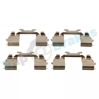 Kit d'accessoires, plaquette de frein à disque RAP BRAKES R-U0110