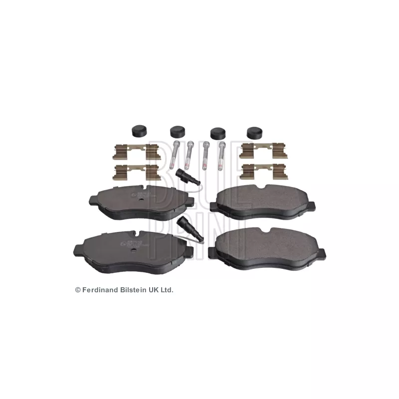 Jeu de 4 plaquettes de frein avant BLUE PRINT ADN142133