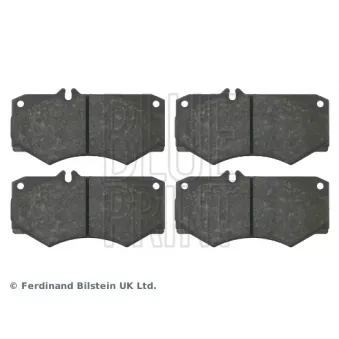 Jeu de 4 plaquettes de frein avant BLUE PRINT