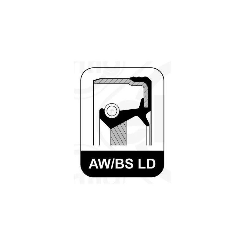 Bague d'étanchéité, vilebrequin ELRING 171.880