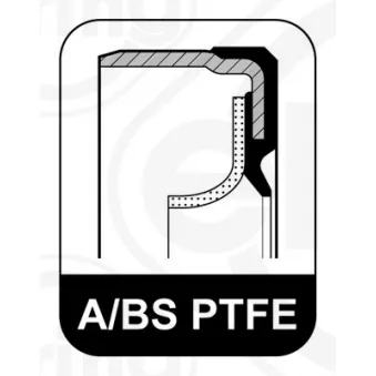 Bague d'étanchéité, vilebrequin ELRING