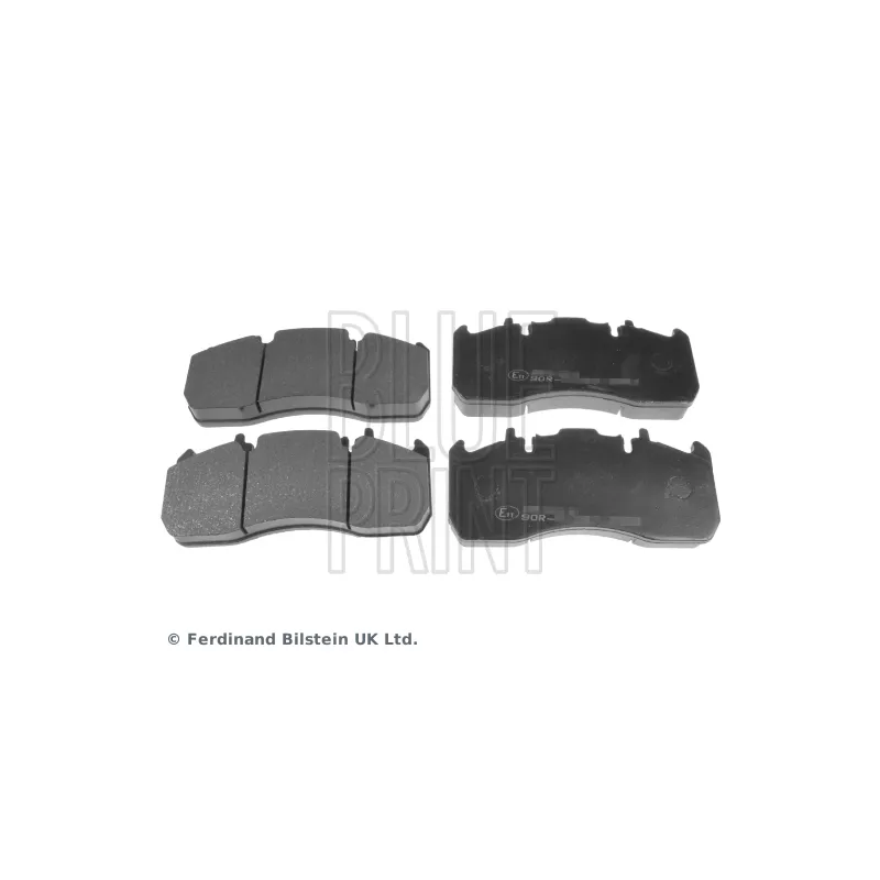 Jeu de 4 plaquettes de frein avant BLUE PRINT ADZ94238