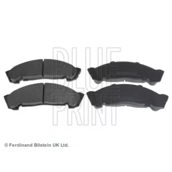 Jeu de 4 plaquettes de frein avant BLUE PRINT