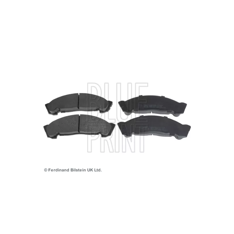 Jeu de 4 plaquettes de frein avant BLUE PRINT ADZ94222