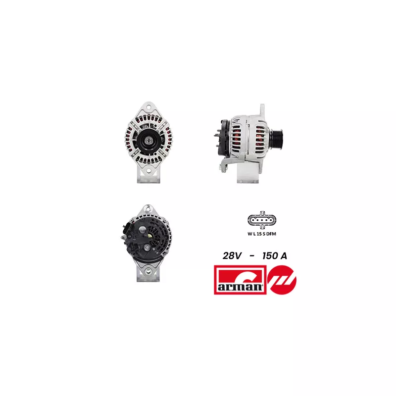 Alternateur FISPA A24BH0088AS