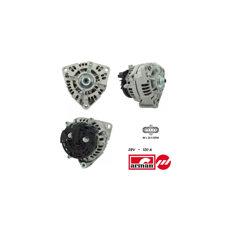 Alternateur FISPA A24BH0122AS