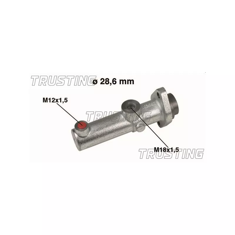 Maître-cylindre de frein TRUSTING PF136