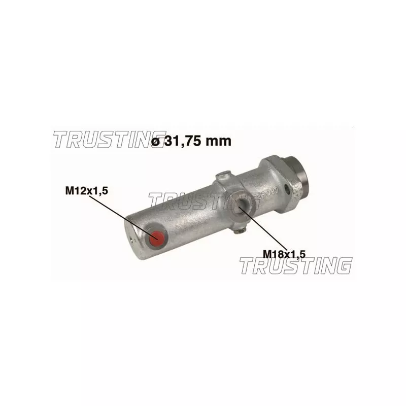 Maître-cylindre de frein TRUSTING PF135