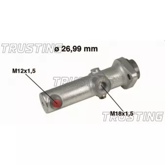 Maître-cylindre de frein TRUSTING