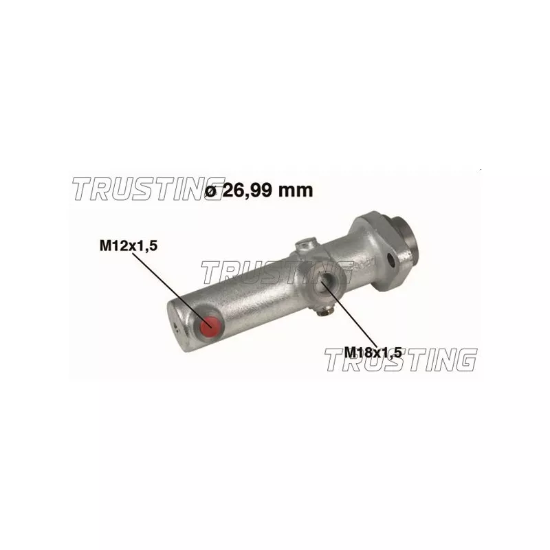 Maître-cylindre de frein TRUSTING PF137