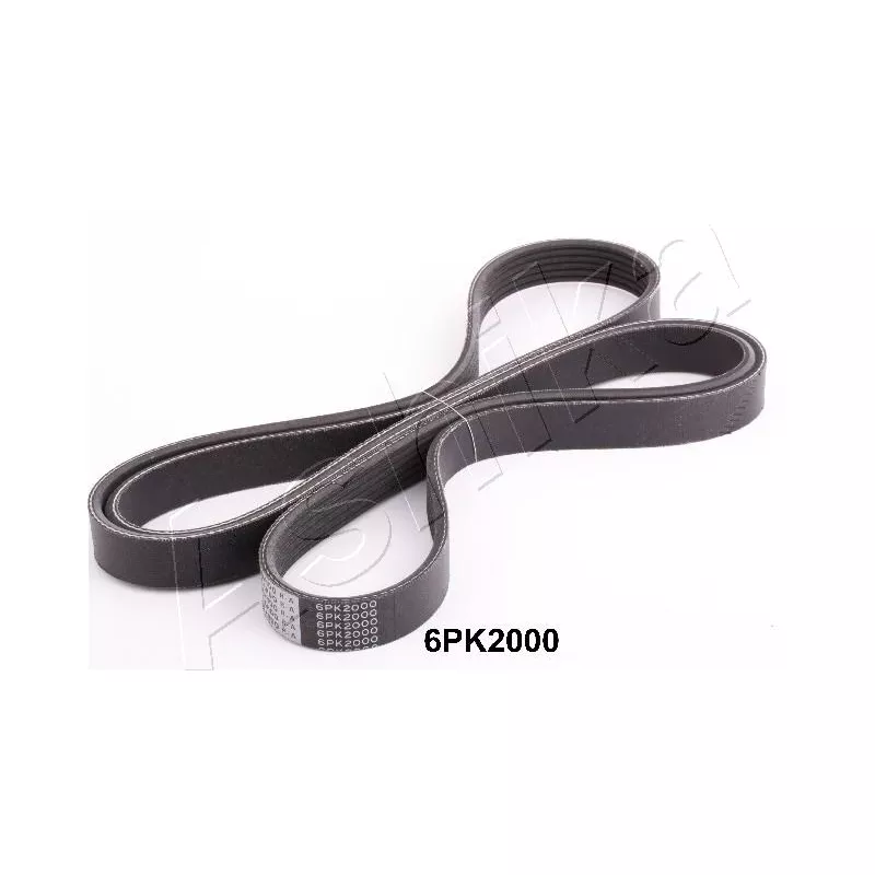 Courroie trapézoïdale à nervures ASHIKA 112-6PK2000