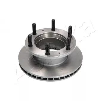 Jeu de 2 disques de frein arrière ASHIKA 61-01-133C