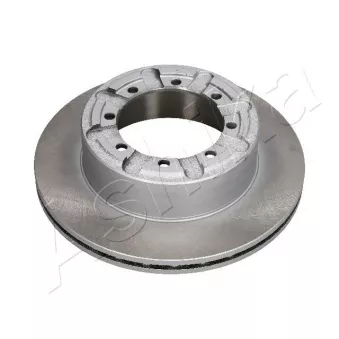 Jeu de 2 disques de frein arrière ASHIKA 61-01-104C