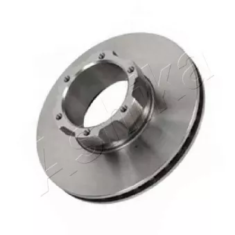 Jeu de 2 disques de frein avant ASHIKA