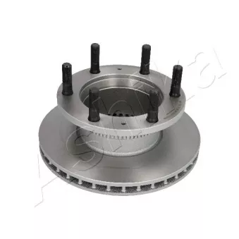 Jeu de 2 disques de frein arrière ASHIKA 60-01-170C