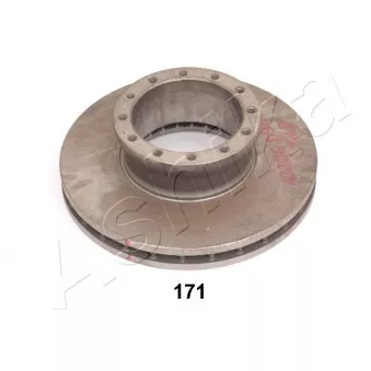 Jeu de 2 disques de frein avant ASHIKA 60-01-171