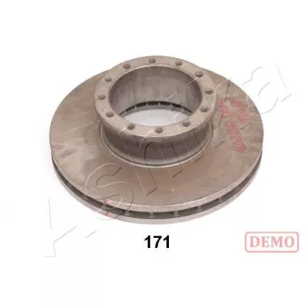 Jeu de 2 disques de frein avant ASHIKA 60-01-171C