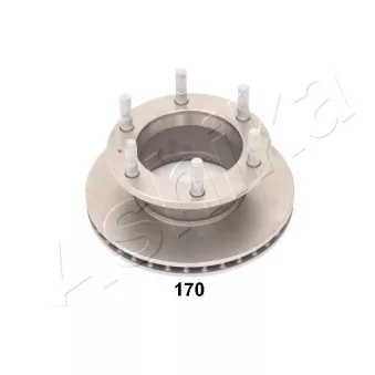 Jeu de 2 disques de frein arrière ASHIKA 60-01-170