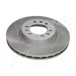 Jeu de 2 disques de frein avant ASHIKA 60-00-0259C - Visuel 1