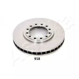 Jeu de 2 disques de frein avant ASHIKA 60-09-918