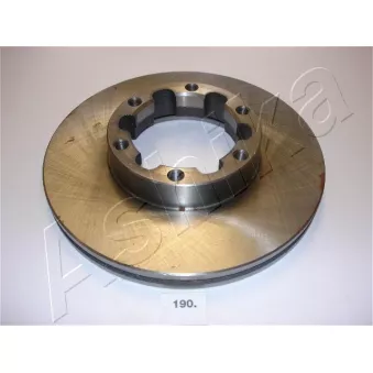 Jeu de 2 disques de frein avant ASHIKA 60-01-190