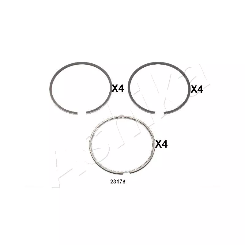 Segment de piston ASHIKA 34-23176